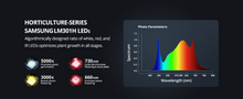 Load image into Gallery viewer, ViparSpectra® XS2000 250W Led Grow Light with Samsung LM301H Diodes Mean Well Drive with Daisy Chain