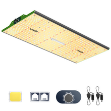 Load image into Gallery viewer, ViparSpectra® 2024 Updated P2000 250W Full Spectrum Led Grow Light with Daisy Chain
