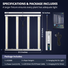 Load image into Gallery viewer, ViparSpectra KS3000 300W LED Grow Light
